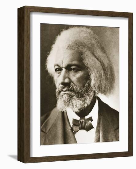 Frederick Douglass-Mathew Brady-Framed Giclee Print