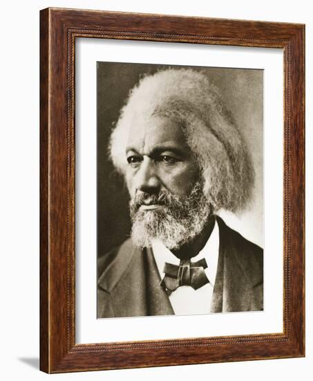 Frederick Douglass-Mathew Brady-Framed Giclee Print