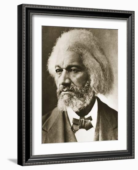 Frederick Douglass-Mathew Brady-Framed Giclee Print