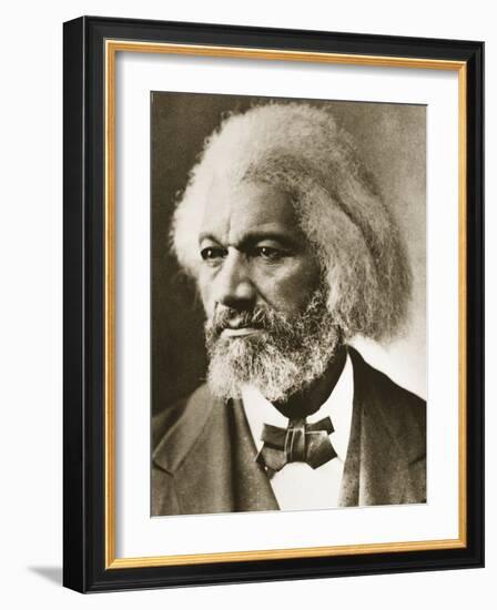 Frederick Douglass-Mathew Brady-Framed Giclee Print