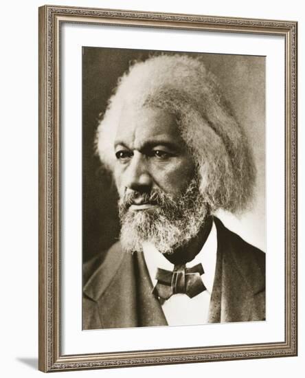 Frederick Douglass-Mathew Brady-Framed Giclee Print