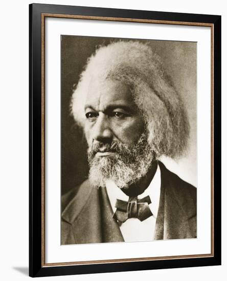 Frederick Douglass-Mathew Brady-Framed Giclee Print