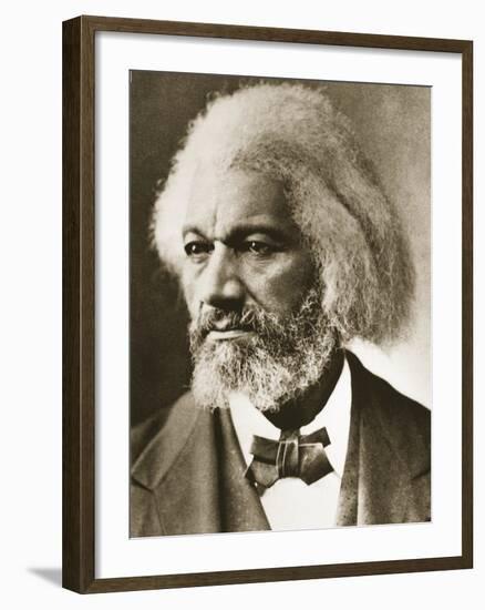 Frederick Douglass-Mathew Brady-Framed Giclee Print