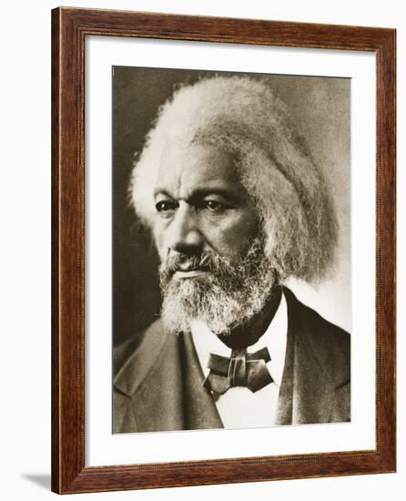 Frederick Douglass-Mathew Brady-Framed Giclee Print