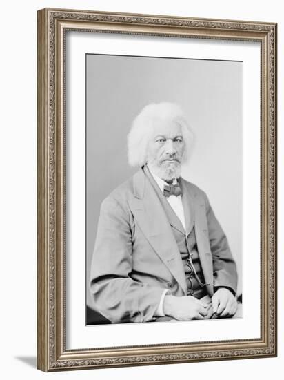 Frederick Douglass-null-Framed Art Print