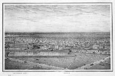 Strand and Cricket Ground, Panorama of Calcutta, India, C1840S-Frederick Fiebig-Giclee Print