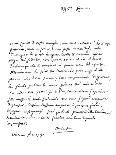 Letter by Galileo Galilei, 1627-Frederick George Netherclift-Mounted Giclee Print