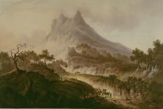 Mount Etna, Sicily-Frederick Goodall-Giclee Print