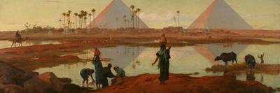On the Fringe of the Desert, 1884 (Oil on Canvas)-Frederick Goodall-Giclee Print