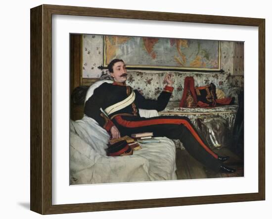 'Frederick Gustavus Burnaby', 1870-James Tissot-Framed Giclee Print