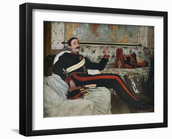 'Frederick Gustavus Burnaby', 1870-James Tissot-Framed Giclee Print