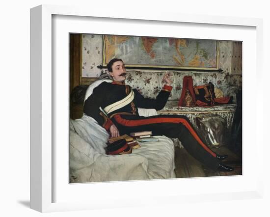 'Frederick Gustavus Burnaby', 1870-James Tissot-Framed Giclee Print