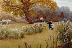 View of a Garden in Bedford Park, 1885-Frederick Hamilton Jackson-Giclee Print