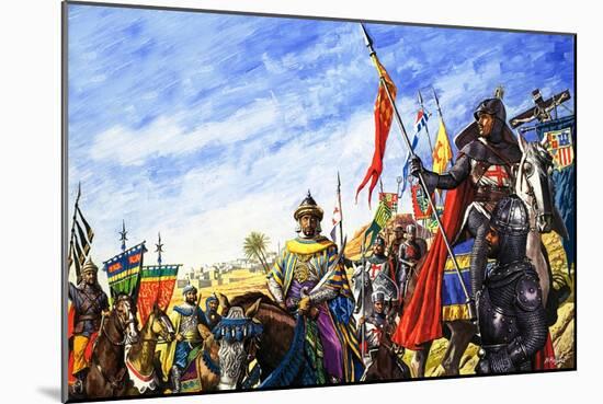 Frederick II in the Crusades-Roger Payne-Mounted Giclee Print