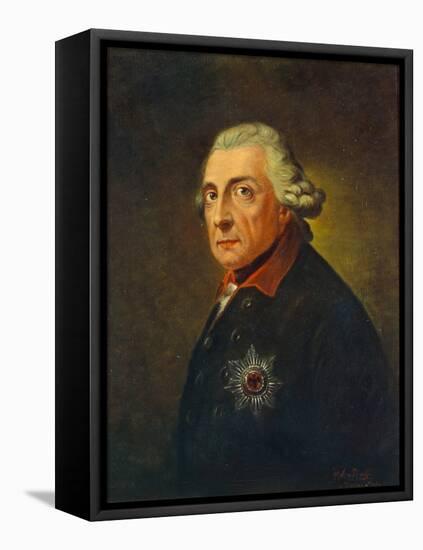 Frederick II, King of Prussia, C.1851-1900-Anton Graff-Framed Premier Image Canvas