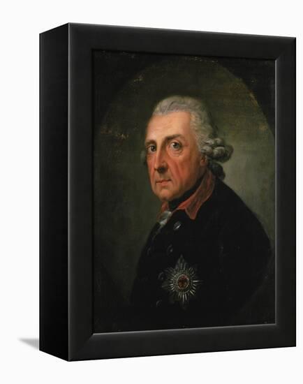 Frederick Ii (The Great) of Prussia, 1781-Anton Graff-Framed Premier Image Canvas