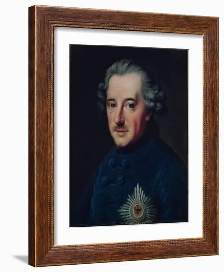 Frederick II the Great-Johann Georg Ziesenis-Framed Giclee Print