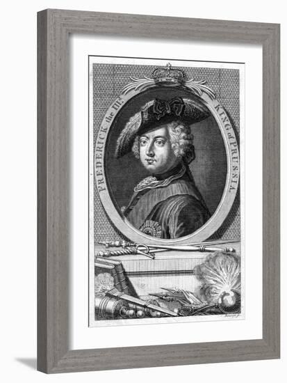 Frederick III, King of Prussia-Benoist-Framed Giclee Print