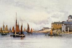 Brixham Trawlers-Frederick J Widgery-Art Print