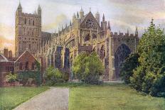 Exeter Cathedral, 1919-Frederick J Widgery-Art Print