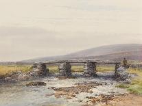 Fingle Bridge on the Teign , C.1895-96-Frederick John Widgery-Giclee Print