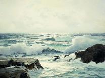 Surf and Headlands-Frederick Judd Waugh-Framed Giclee Print