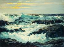 Surf and Headlands-Frederick Judd Waugh-Giclee Print