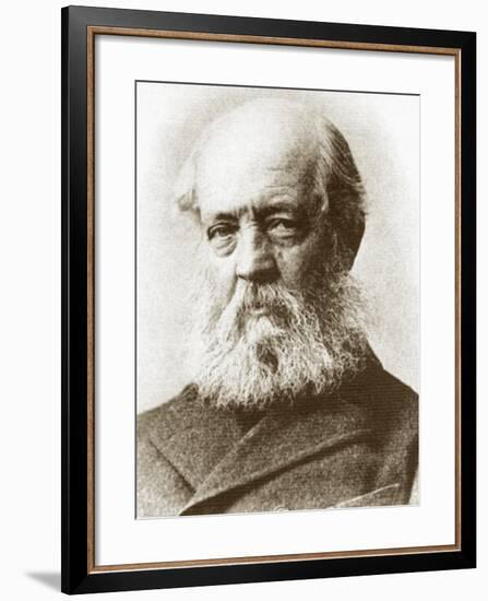 Frederick Law Olmstead Portrait-null-Framed Art Print