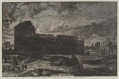 The Colosseum, Rome, 1860-Frederick Lee Bridell-Framed Giclee Print