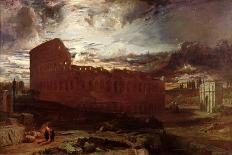 The Colosseum, Rome, 1860-Frederick Lee Bridell-Mounted Giclee Print