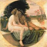 The Fisherman and the Syren: from a Ballad by Goethe, 1857-Frederick Leighton-Giclee Print