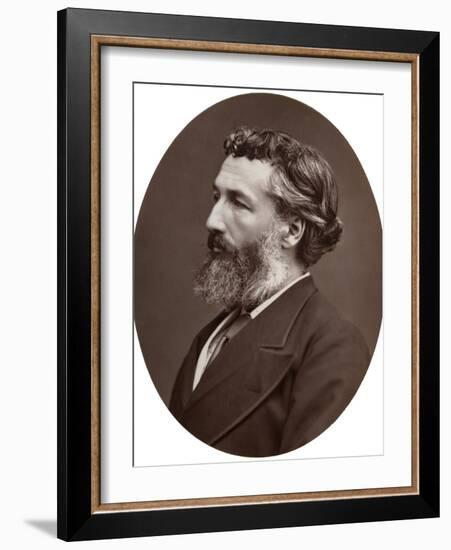 Frederick Leighton, British Artist and Royal Academician, 1877-Lock & Whitfield-Framed Photographic Print