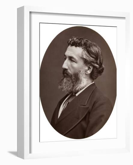 Frederick Leighton, British Artist and Royal Academician, 1877-Lock & Whitfield-Framed Photographic Print