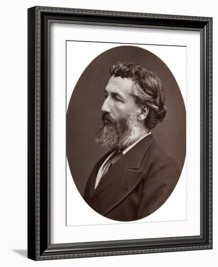 Frederick Leighton, British Artist and Royal Academician, 1877-Lock & Whitfield-Framed Photographic Print