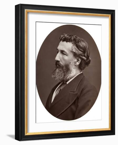 Frederick Leighton, British Artist and Royal Academician, 1877-Lock & Whitfield-Framed Photographic Print