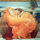 The Reconciliation of the Montague's and Capulet's over the Dead Bodies of Romeo and Juliet-Frederick Leighton-Art Print