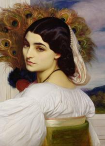 Pavonia, 1859 by Frederick Leighton