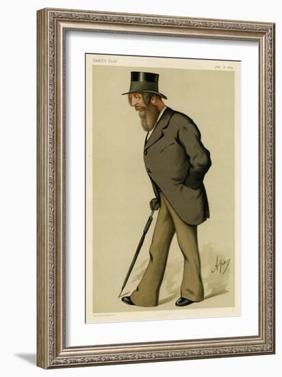 Frederick Milbank-Carlo Pellegrini-Framed Art Print