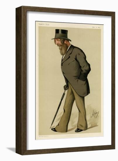 Frederick Milbank-Carlo Pellegrini-Framed Art Print