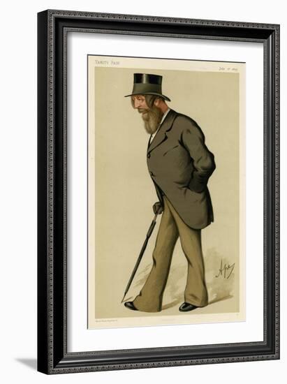 Frederick Milbank-Carlo Pellegrini-Framed Art Print