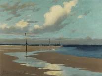 Beach at Low Tide, 1890-Frederick Milner-Giclee Print