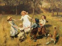 The Apple Gatherers, 1880-Frederick Morgan-Premium Giclee Print