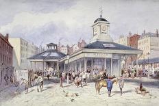 View of the Old Pied Bull Inn, Islington, London, C1840-Frederick Napoleon Shepherd-Giclee Print