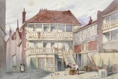 The Rose Inn, Farringdon Street, City of London, 1838-Frederick Napoleon Shepherd-Framed Giclee Print