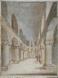 Interior View of St John's Chapel, Tower of London, C1810-Frederick Nash-Giclee Print