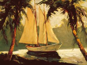 Sailboat, Santa Barbara by Frederick Pawla