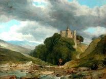 Landscape With Ruined Castle, 1864-Frederick Richard Lee-Giclee Print
