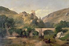 Landscape With Ruined Castle, 1864-Frederick Richard Lee-Framed Giclee Print