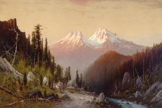 Mount Shasta-Frederick Schafer-Mounted Art Print