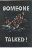 Someone Talked! Poster-Frederick Siebel-Premium Giclee Print